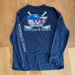 ❗️SOLD❗️Vineyard Vines Navy Long Sleeve Shirt